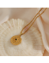 Nova Compass Gold Necklace