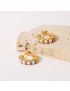 Eloise Pearl Hoop Earrings