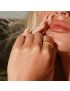 Aurelia Gold Croissant Ring