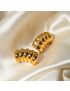 Liora Cluster Hoop Earrings