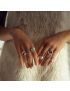 Paige Abstract Gold Ring