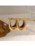 Sienna Polished Hoop Earrings