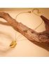 Luxe Envelope Pendant Necklace – Golden Letters Edition