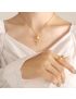 Rosella Gold Rose Necklace