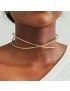 Nexus Open-Ended Gold Choker