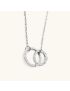 Eternal Circle - Gold Hoop Necklace