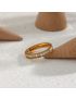 Solace Gold Band Ring