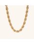 Golden Braided Luxe Necklace