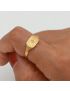 Solara Signet - Minimalist Gold Ring
