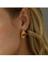 Luna Interlinked Hoop Earrings