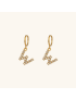 Aimee Initial Earrings