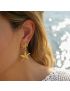 Starla Gold Starfish Drop Earrings