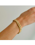Luxe Gold Watchband Bracelet