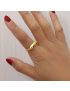 Verona Gold Statement Ring