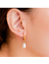 Ocean Dew Freshwater Pearl Hoops