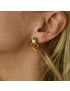 Luna Interlinked Hoop Earrings