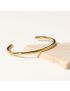 Luxe Oval Cuff Bangle