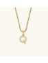 Celeste Initial Diamond Necklace
