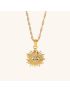 Astra Gold Eye Necklace