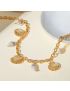 Oceana Seashell Gold Necklace