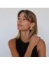 Elise Triangular Gold Earrings