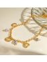 Oceana Seashell Gold Necklace