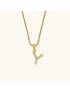 Celeste Initial Diamond Necklace