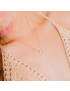 Eternal Circle - Gold Hoop Necklace