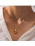 Oceana Pearl Charm Necklace