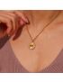 Solara Evil Eye Gold Necklace