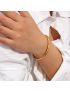 Luxe Oval Cuff Bangle