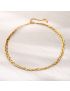 Corinna Twisted Gold Choker