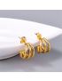 Cradle Hoop Earrings
