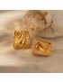 Aurora Statement Gold Earrings