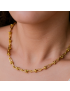 Golden Flow - Linked Chain Necklace