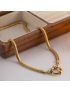 Seraphina Snake Chain Gold Necklace