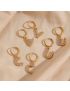 Aimee Initial Earrings