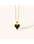 Blythe Heart Pendant - Gold Necklace