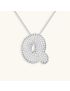 Radiant Initial Pendant Necklace