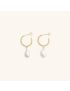 Ocean Dew Freshwater Pearl Hoops