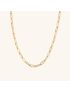 Siena Paperclip Gold Necklace