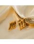 Vera Winged Gold Earrings
