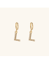 Aimee Initial Earrings