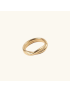 Celeste Twisted Gold Ring