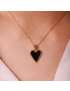 Blythe Heart Pendant - Gold Necklace