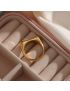 Verona Gold Statement Ring