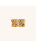 Aurelia Wave Gold Earrings