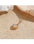 Celestia Heart Pearl Necklace