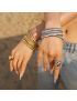 Radiance Coil Gold Bracelet