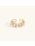 Aurora Link Gold Ring